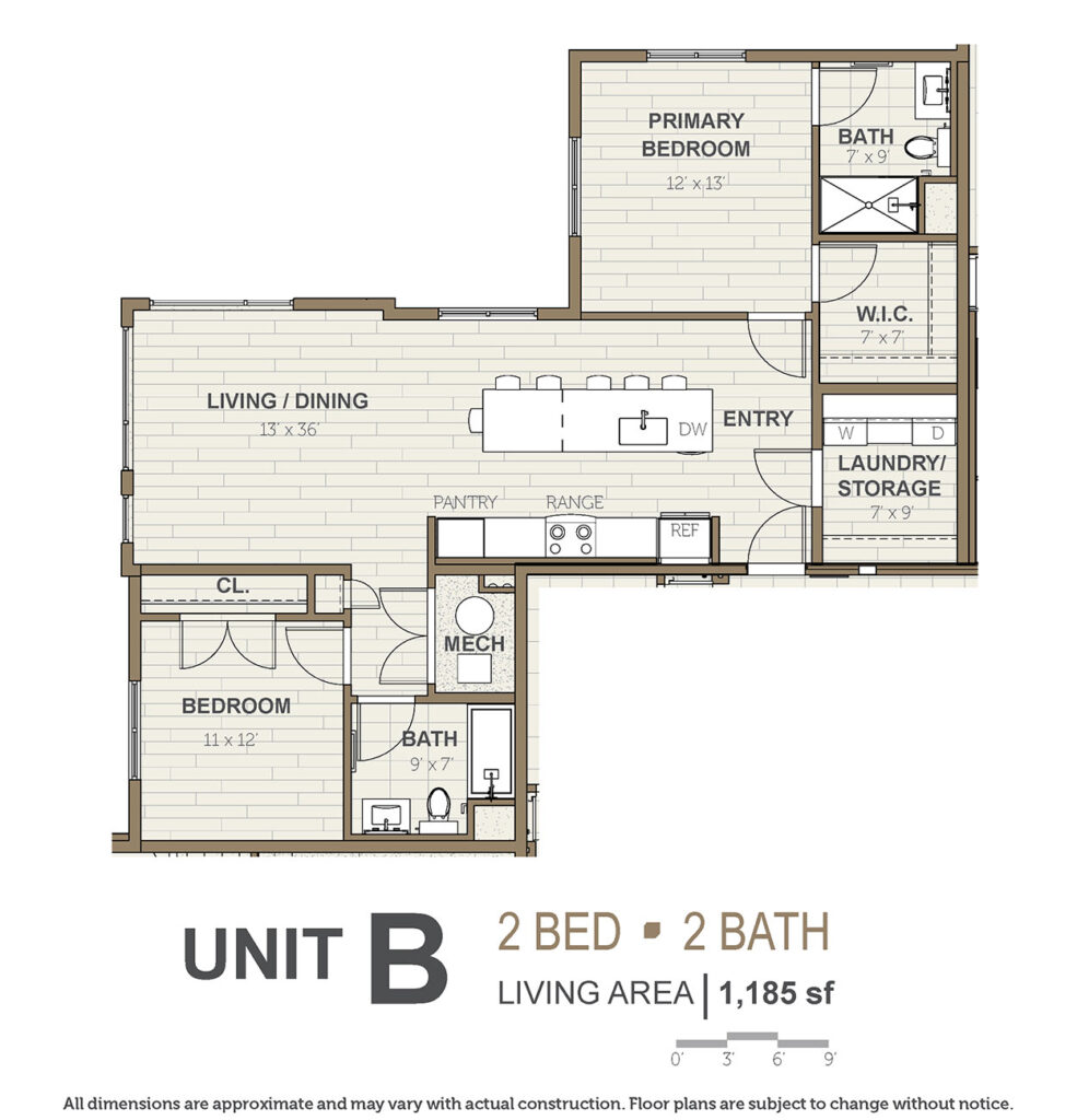 Floor Plan Unit B